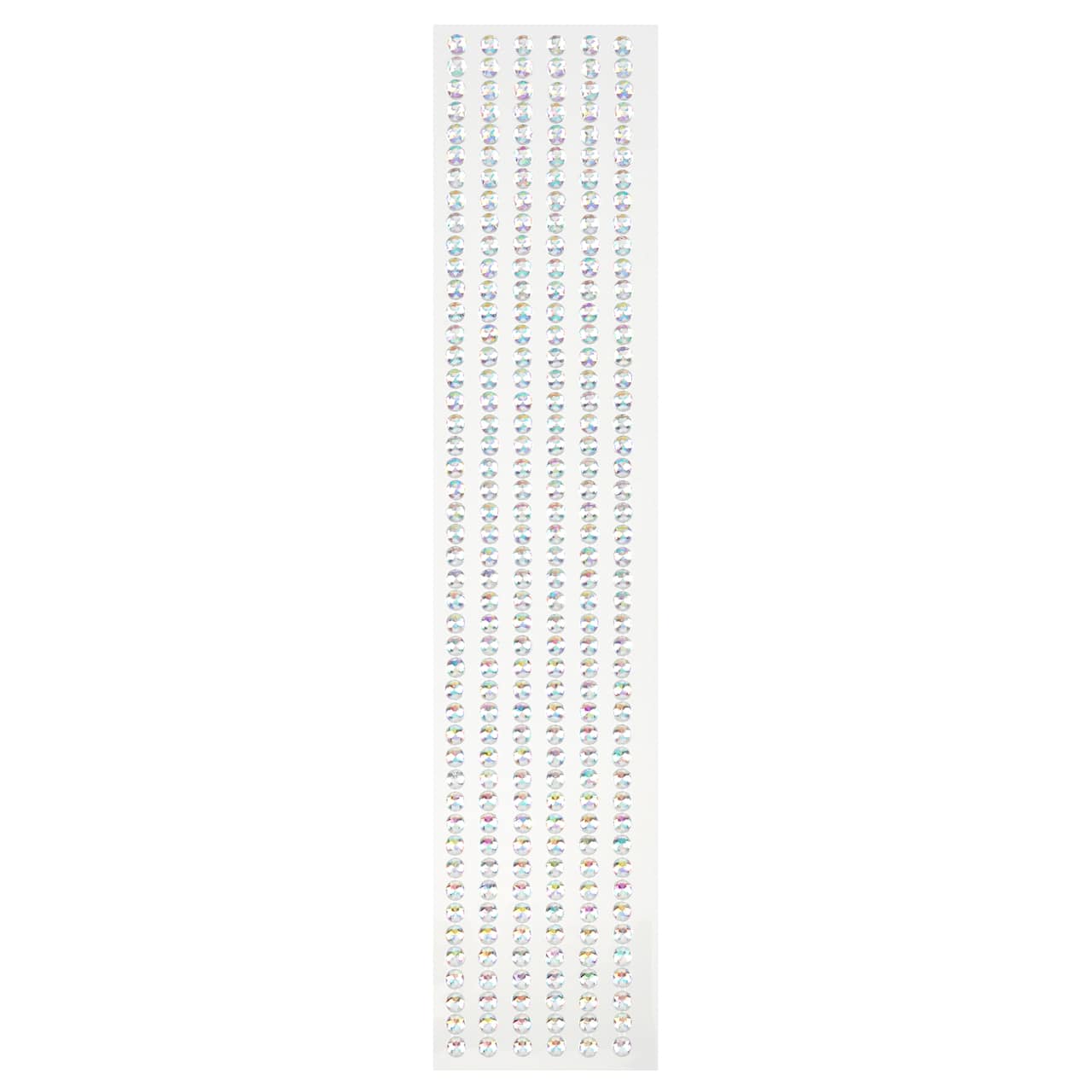 12 Packs: 6 ct. (72 total) Iridescent Clear Rhinestone Borders by Recollections™